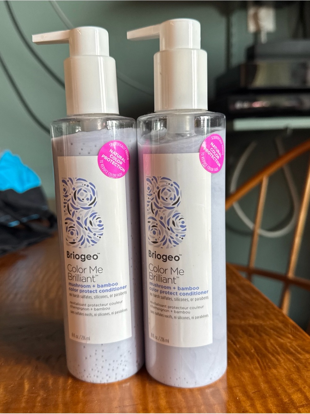 Set of 2 Briogeo Color Me Brilliant Conditioner Duo - White, Light Purple